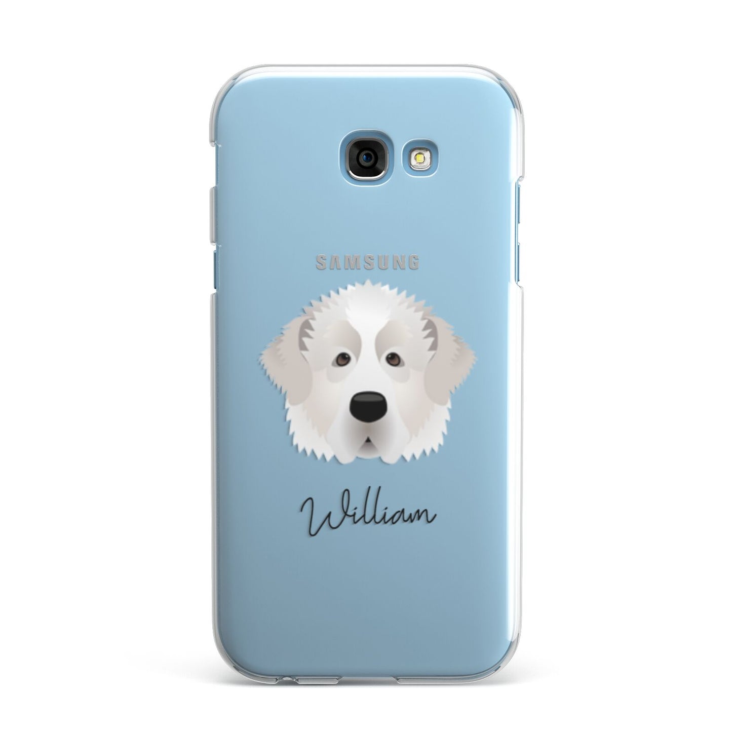 Pyrenean Mastiff Personalised Samsung Galaxy A7 2017 Case