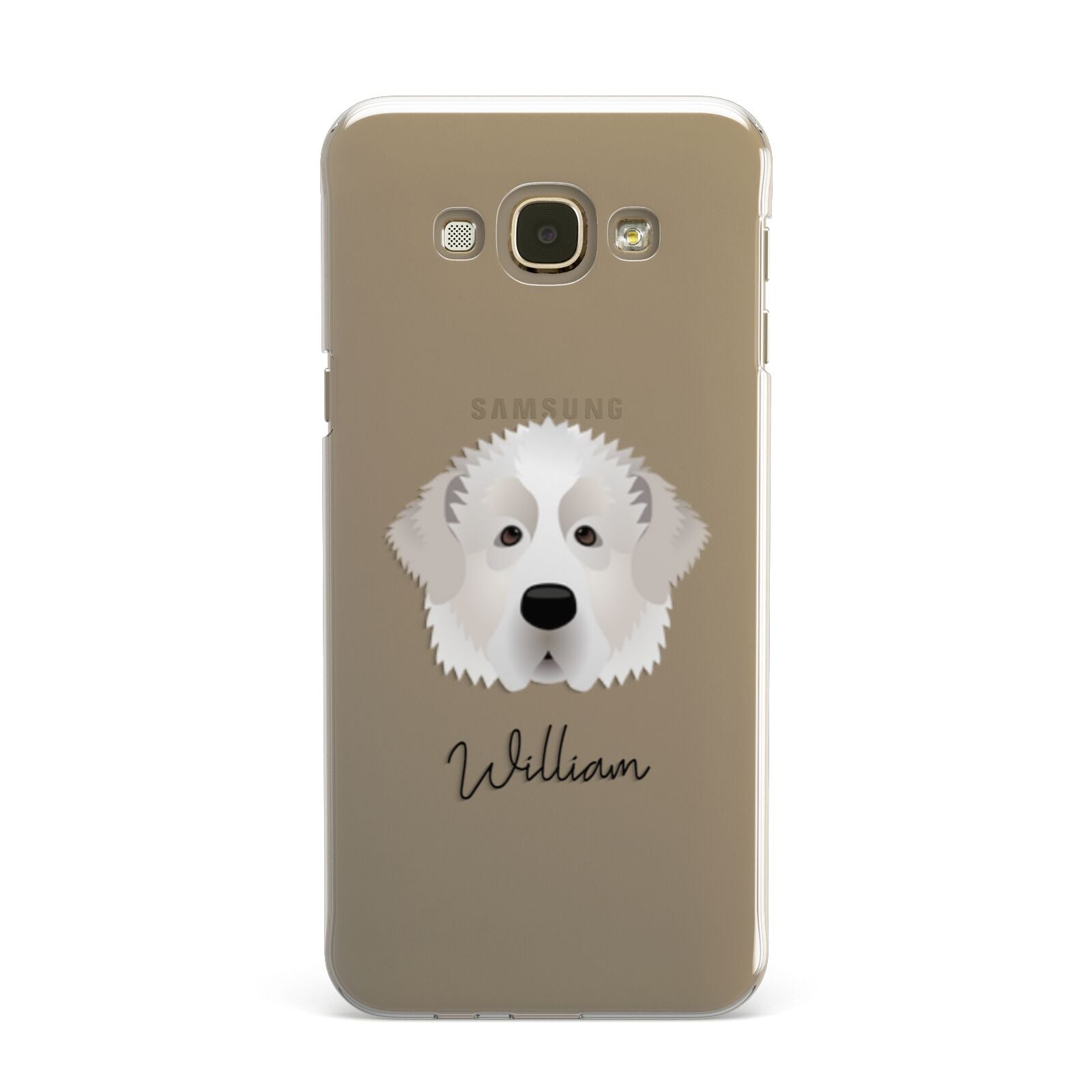 Pyrenean Mastiff Personalised Samsung Galaxy A8 Case