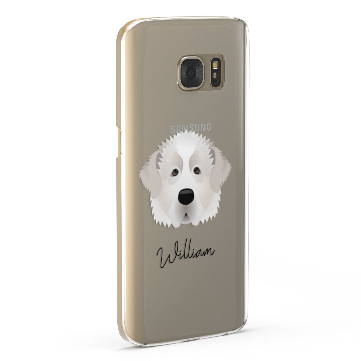 Pyrenean Mastiff Personalised Samsung Galaxy Case Fourty Five Degrees