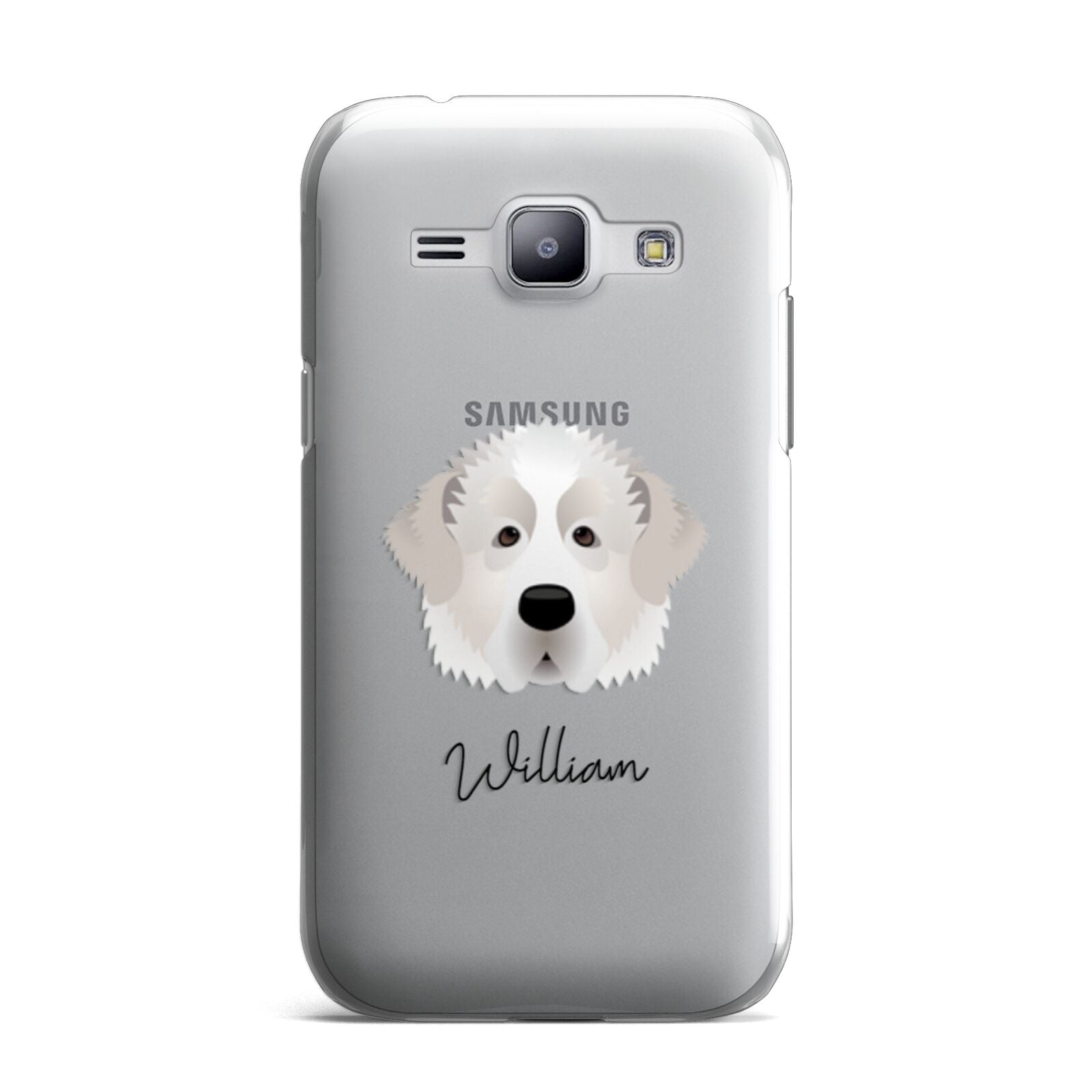 Pyrenean Mastiff Personalised Samsung Galaxy J1 2015 Case