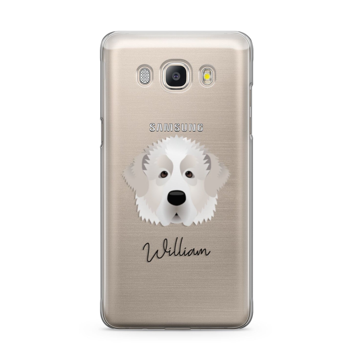 Pyrenean Mastiff Personalised Samsung Galaxy J5 2016 Case