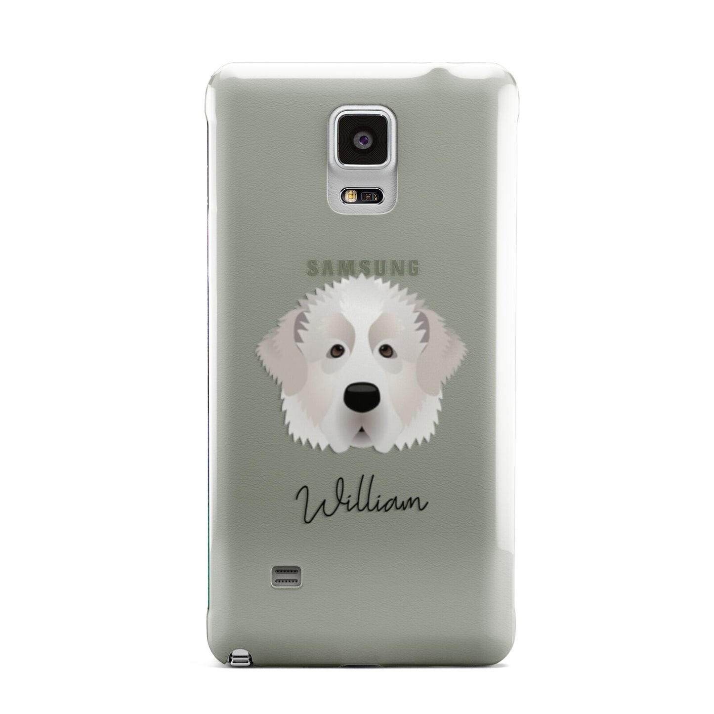 Pyrenean Mastiff Personalised Samsung Galaxy Note 4 Case
