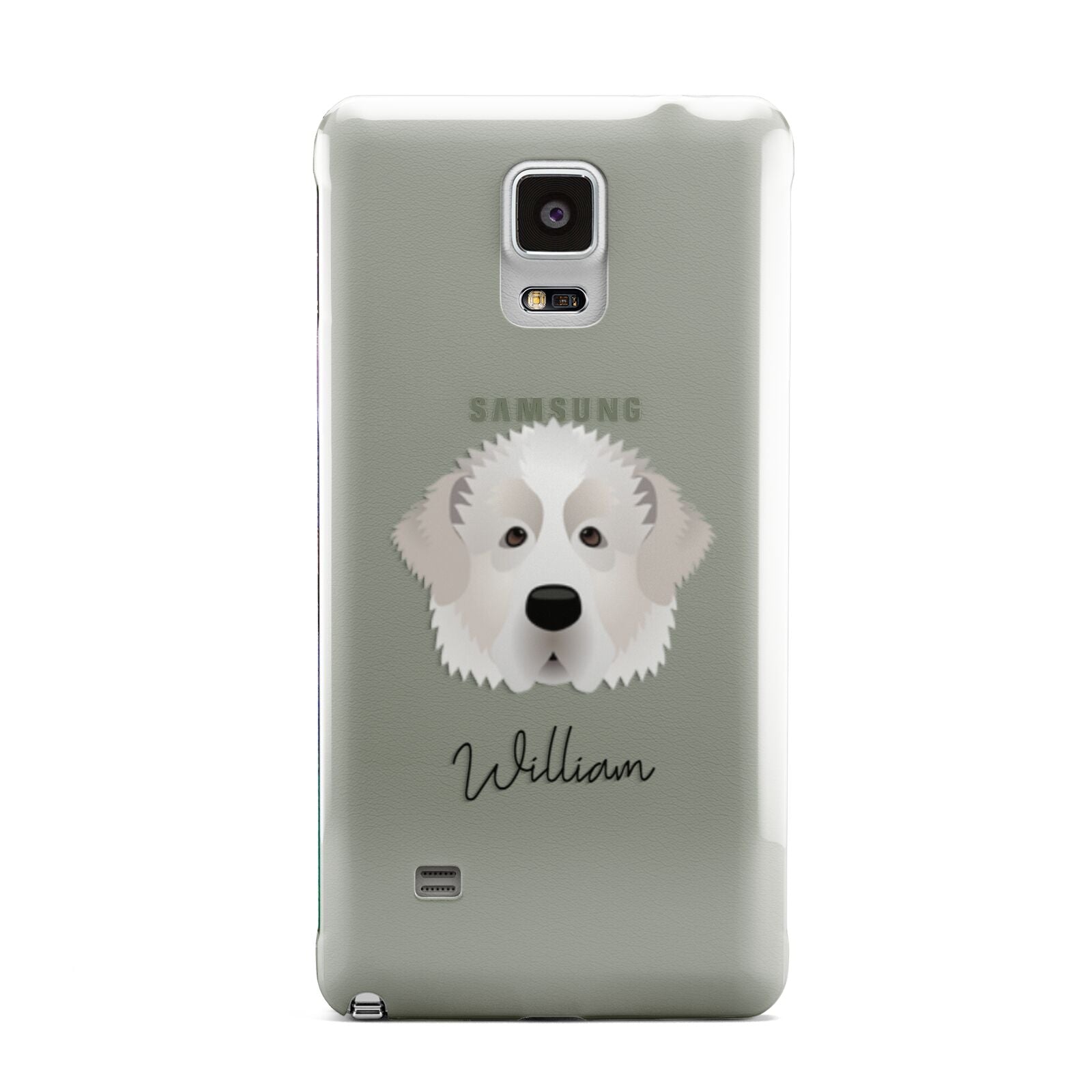 Pyrenean Mastiff Personalised Samsung Galaxy Note 4 Case