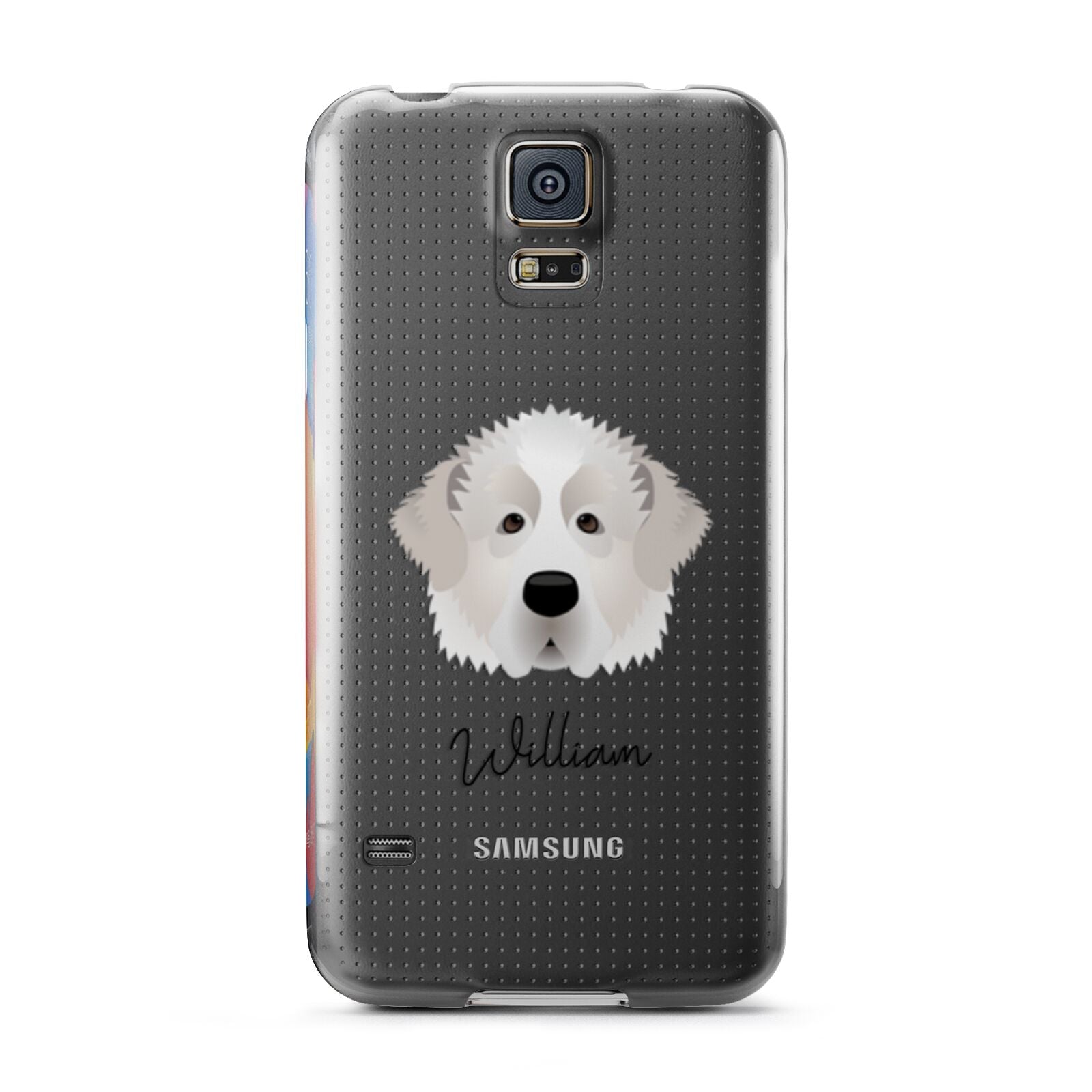 Pyrenean Mastiff Personalised Samsung Galaxy S5 Case