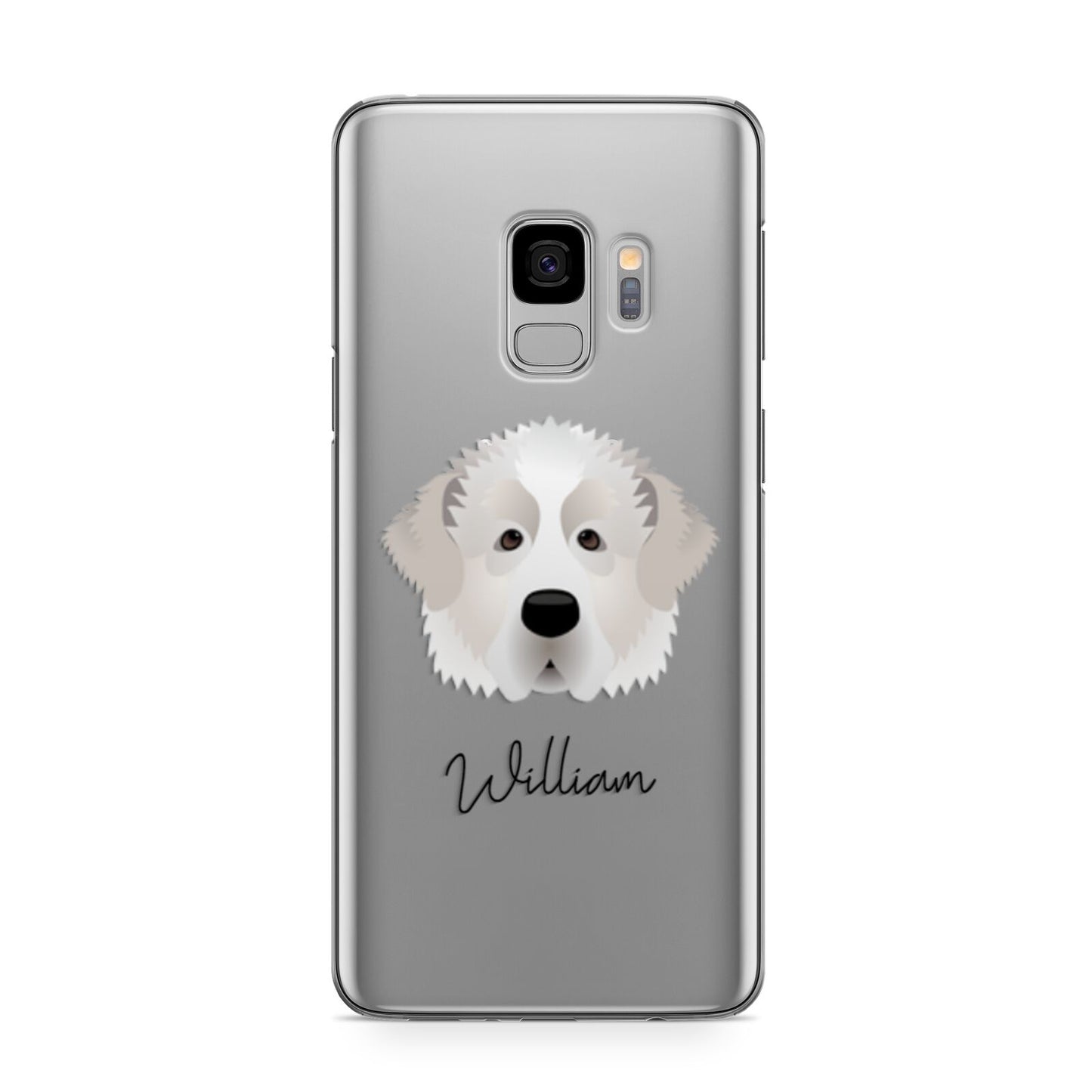 Pyrenean Mastiff Personalised Samsung Galaxy S9 Case