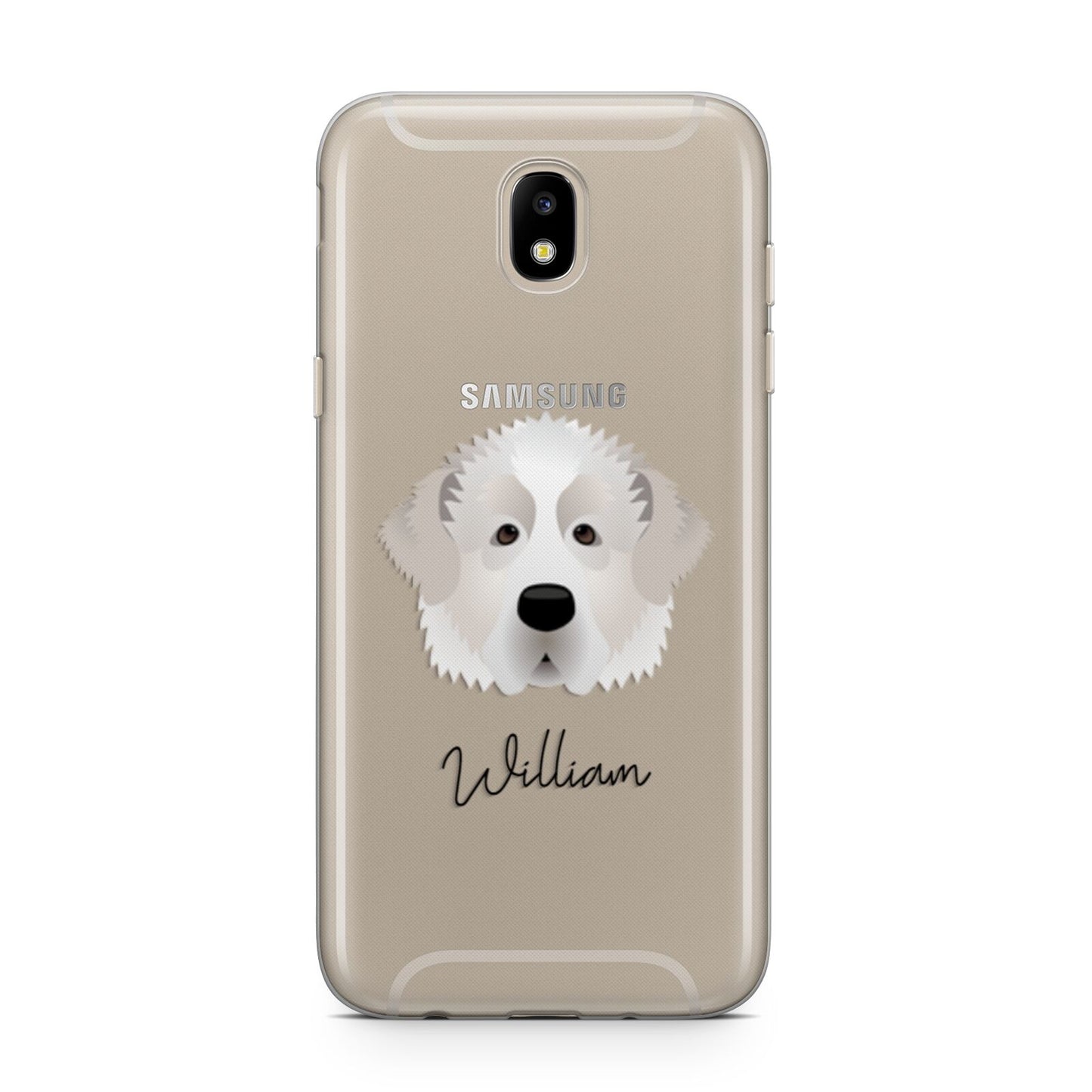 Pyrenean Mastiff Personalised Samsung J5 2017 Case