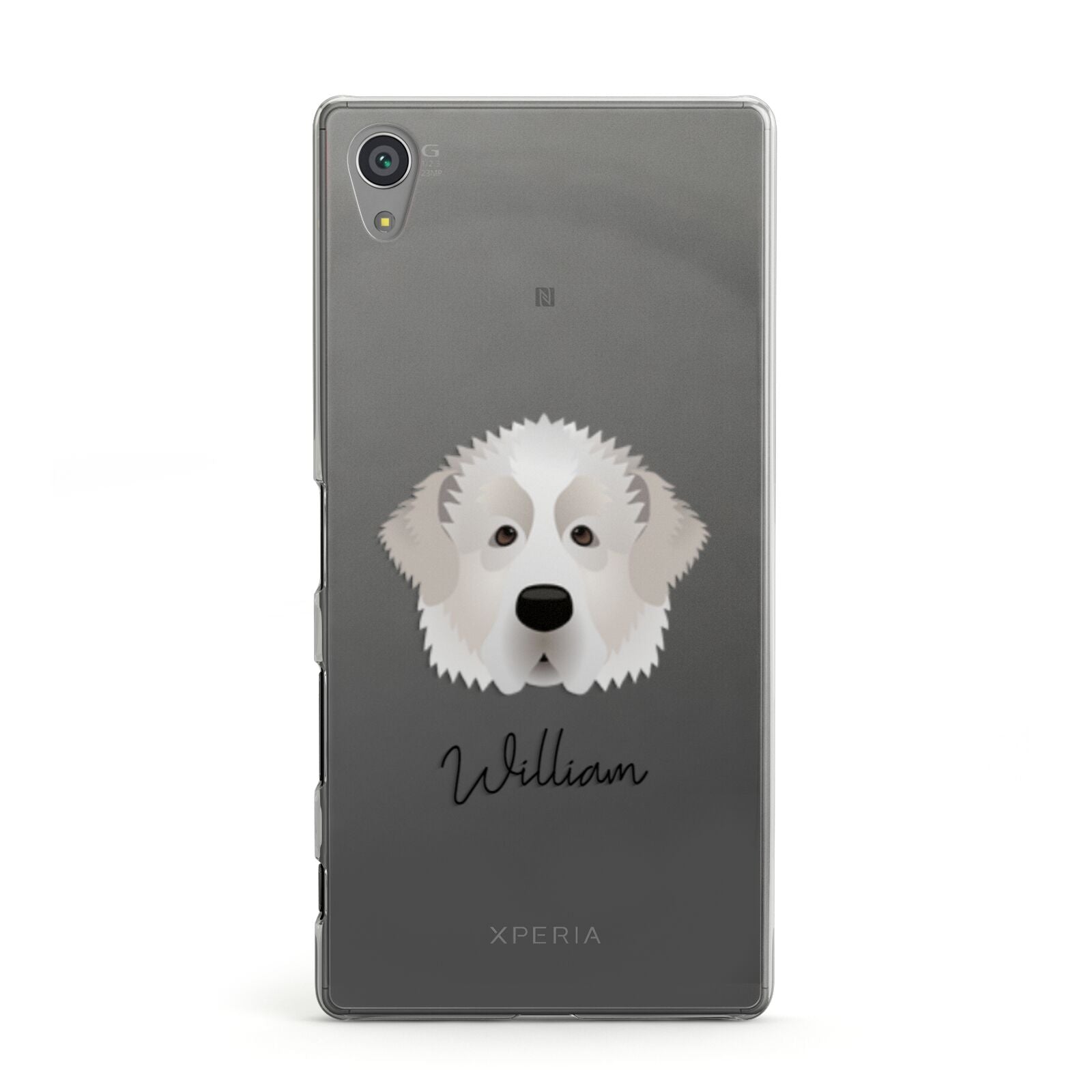 Pyrenean Mastiff Personalised Sony Xperia Case