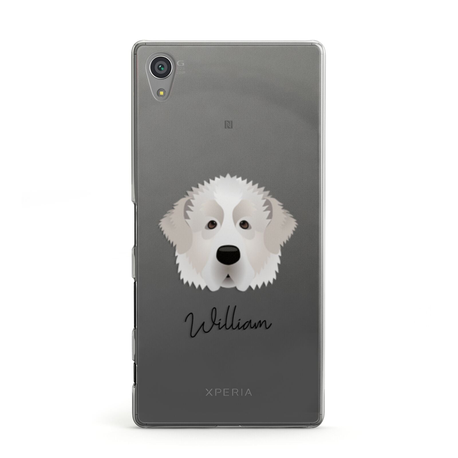 Pyrenean Mastiff Personalised Sony Xperia Case