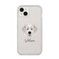 Pyrenean Mastiff Personalised iPhone 14 Plus Clear Tough Case Starlight