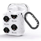 Pyrenean Shepherd Icon with Name AirPods Glitter Case Side Image