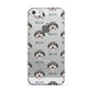 Pyrenean Shepherd Icon with Name Apple iPhone 5 Case