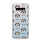 Pyrenean Shepherd Icon with Name Samsung Galaxy S10 Plus Case