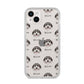 Pyrenean Shepherd Icon with Name iPhone 14 Plus Clear Tough Case Starlight