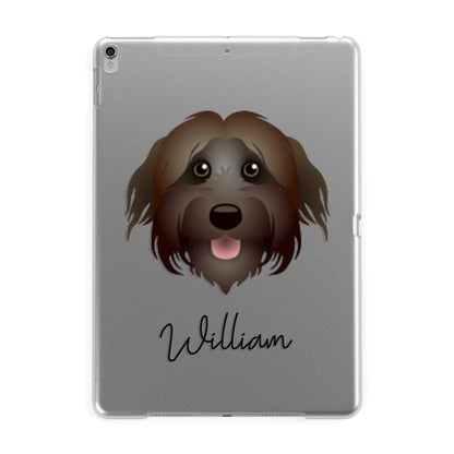 Pyrenean Shepherd Personalised Apple iPad Silver Case