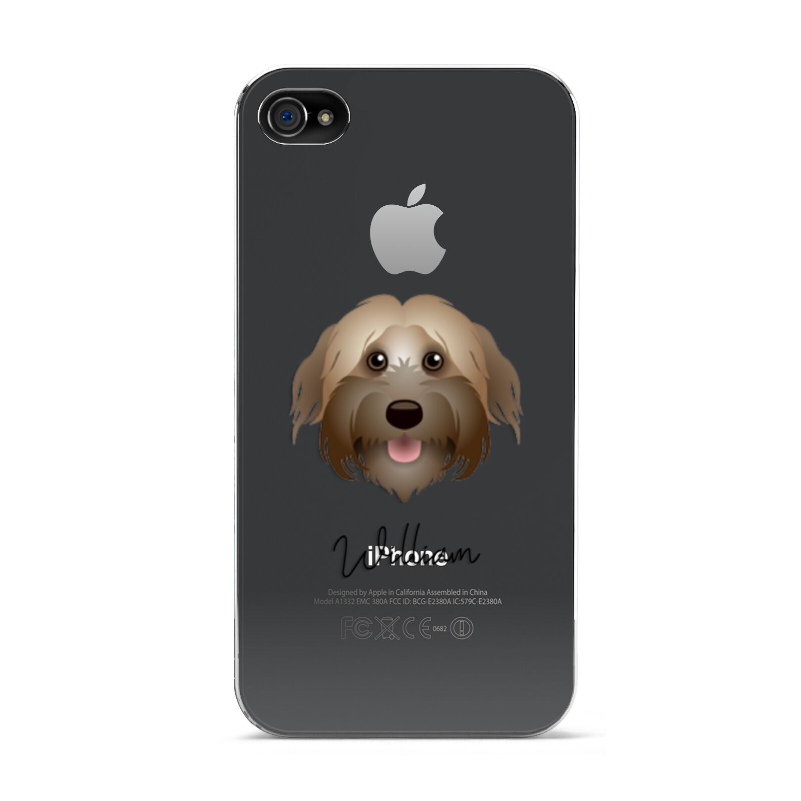 Pyrenean Shepherd Personalised Apple iPhone 4s Case