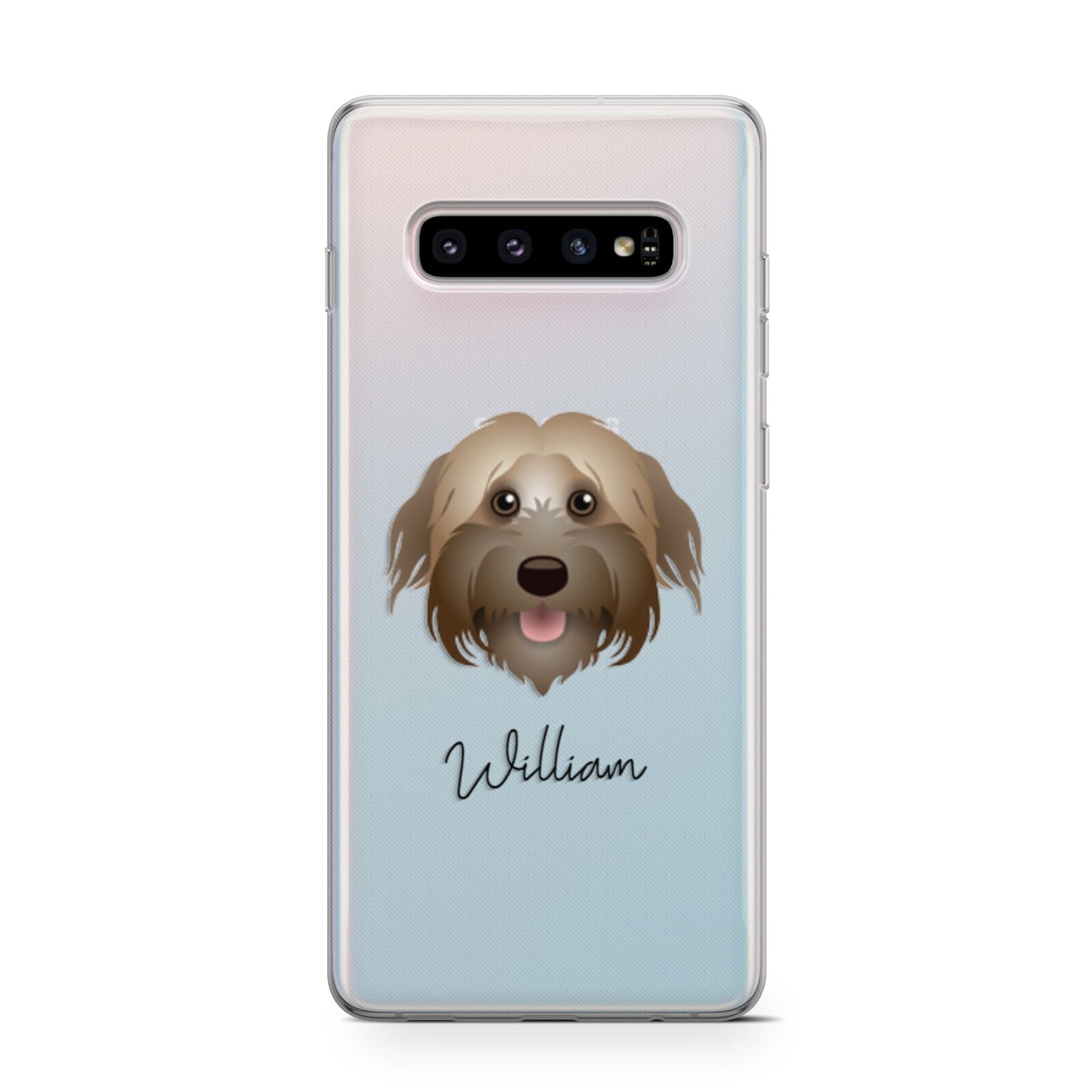 Pyrenean Shepherd Personalised Samsung Galaxy S10 Case