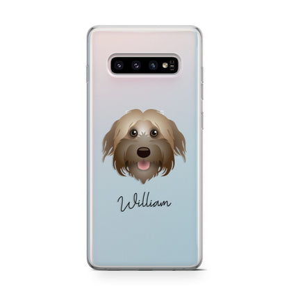 Pyrenean Shepherd Personalised Samsung Galaxy S10 Case