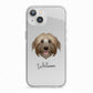 Pyrenean Shepherd Personalised iPhone 13 TPU Impact Case with White Edges