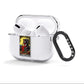 Queen of Pentacles Tarot Card AirPods Clear Case 3rd Gen Side Image