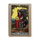 Queen of Pentacles Tarot Card Apple iPad Gold Case