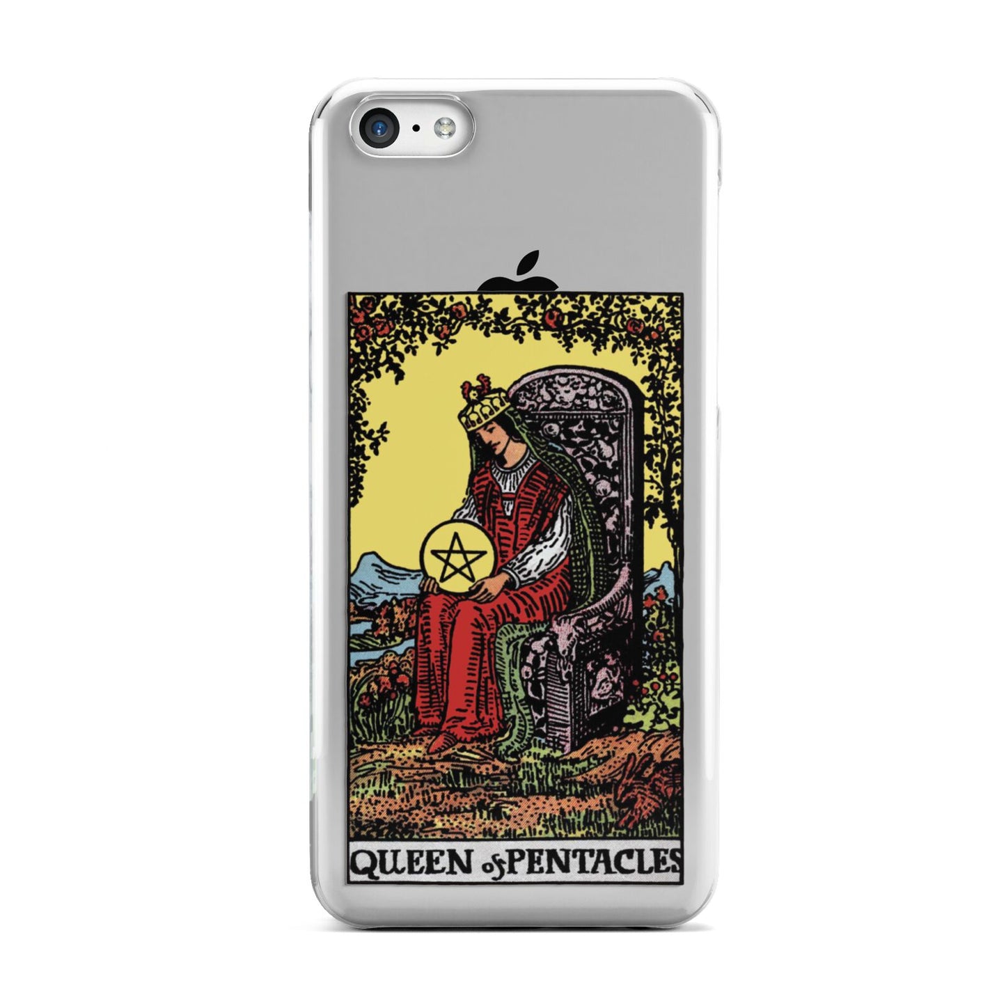 Queen of Pentacles Tarot Card Apple iPhone 5c Case
