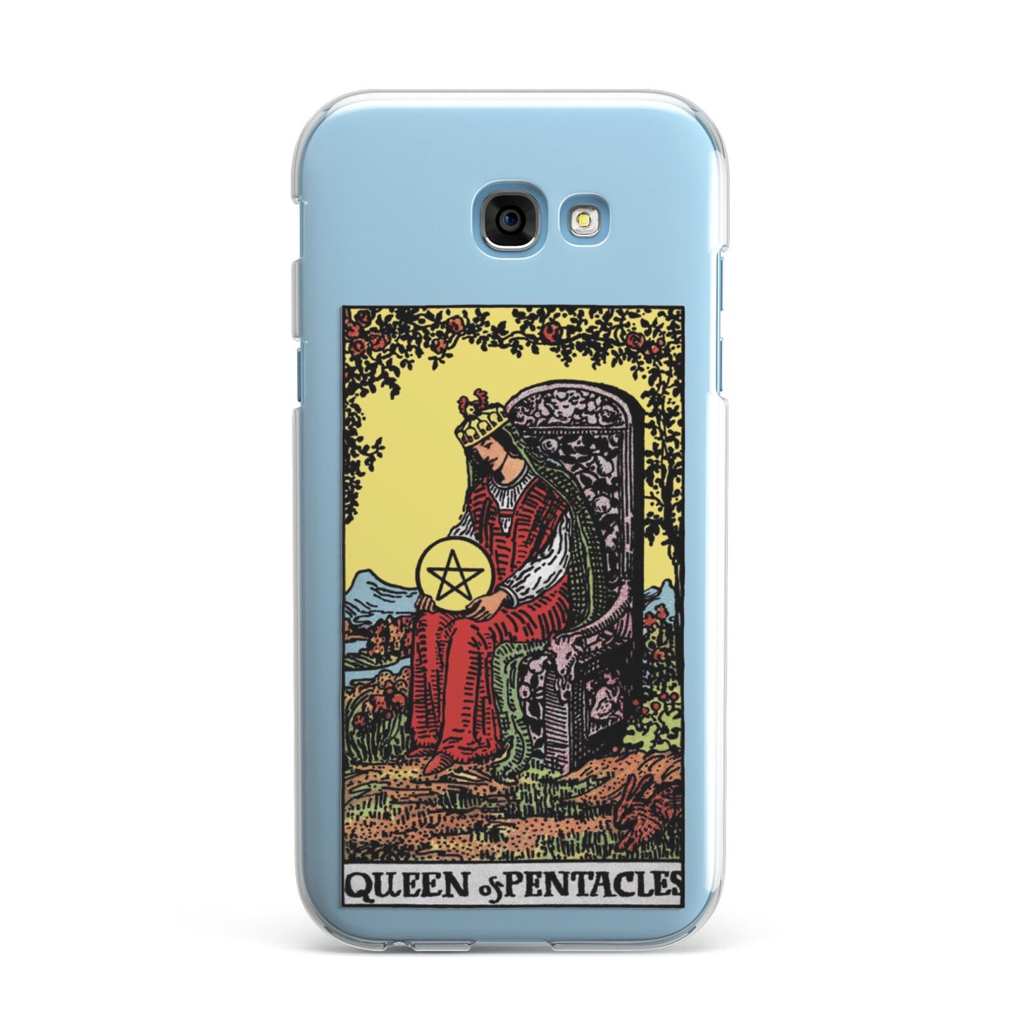 Queen of Pentacles Tarot Card Samsung Galaxy A7 2017 Case