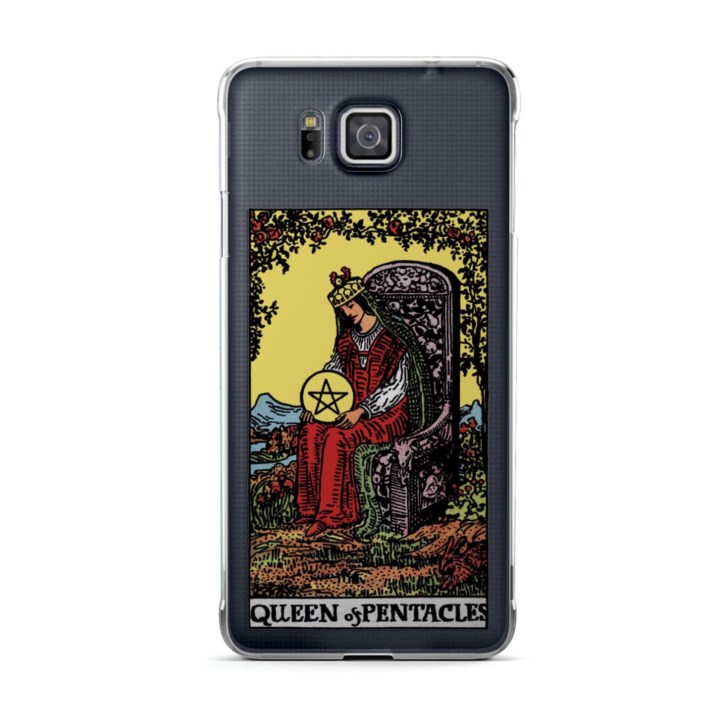 Queen of Pentacles Tarot Card Samsung Galaxy Alpha Case