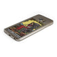 Queen of Pentacles Tarot Card Samsung Galaxy Case Bottom Cutout
