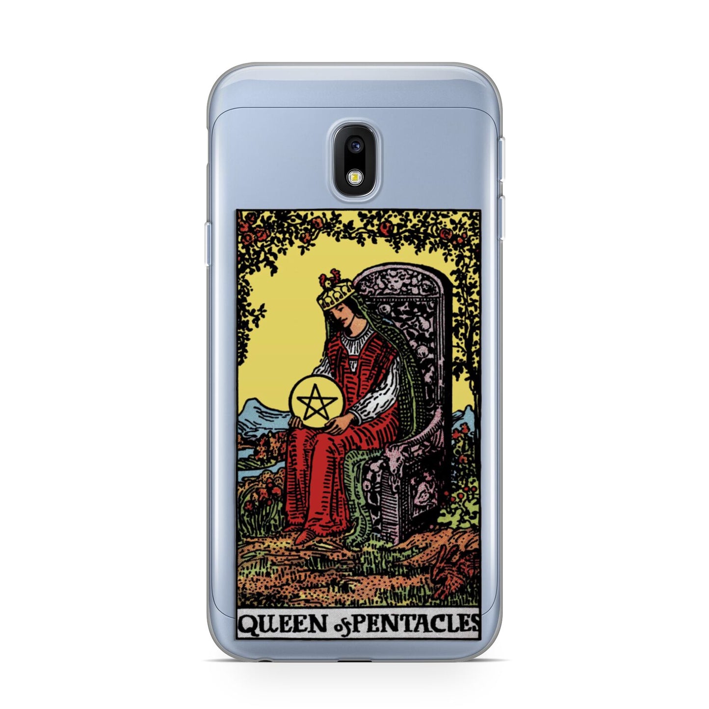 Queen of Pentacles Tarot Card Samsung Galaxy J3 2017 Case