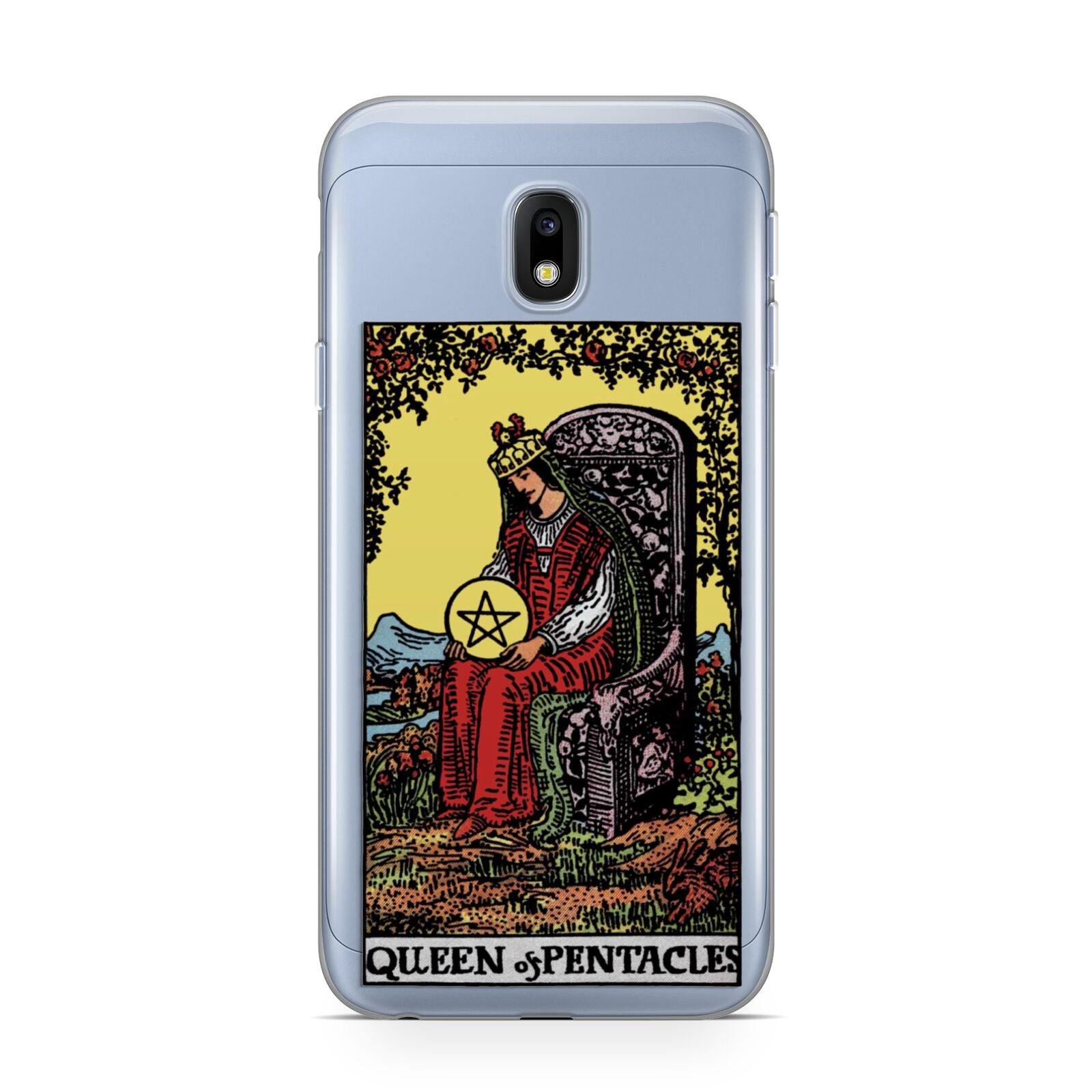 Queen of Pentacles Tarot Card Samsung Galaxy J3 2017 Case