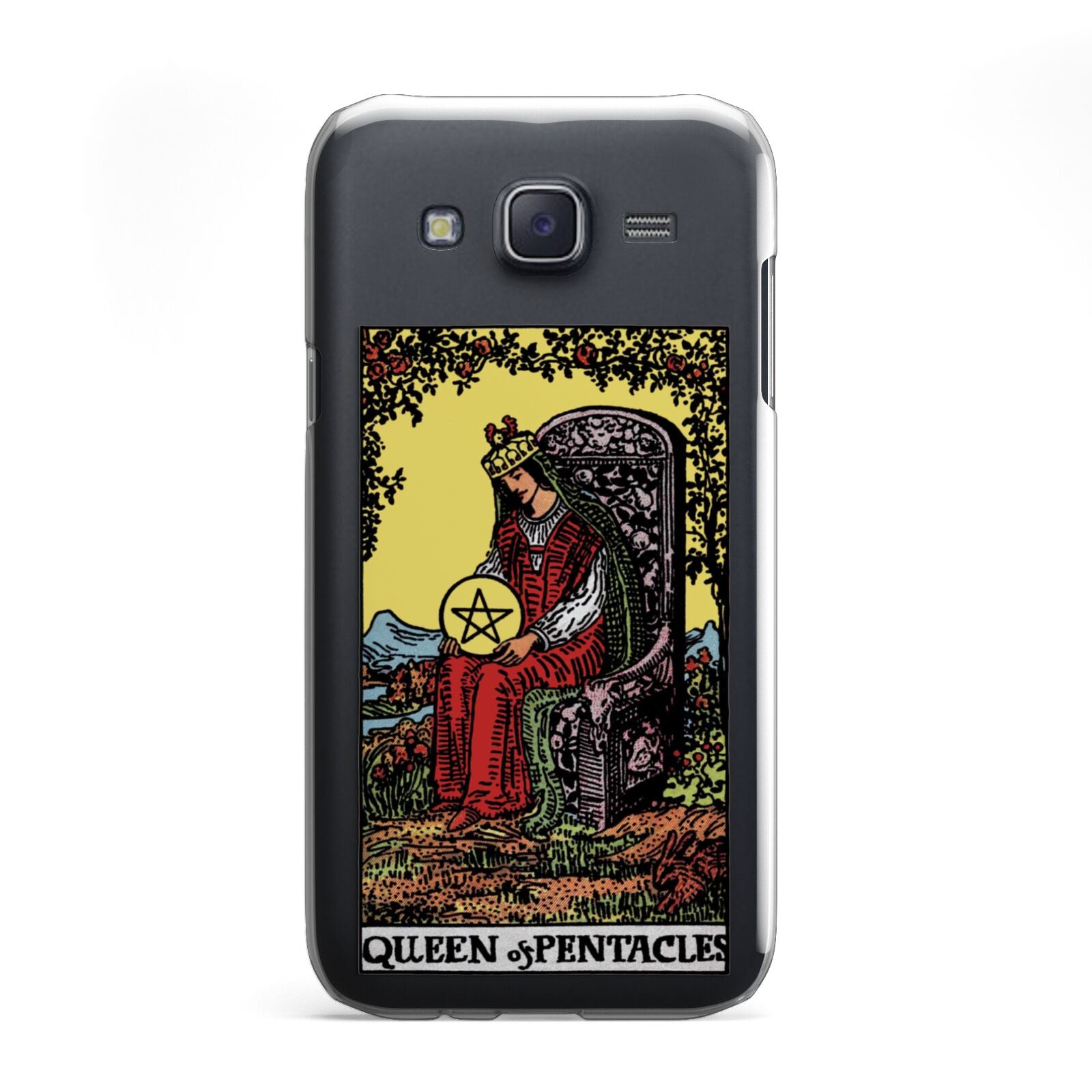 Queen of Pentacles Tarot Card Samsung Galaxy J5 Case