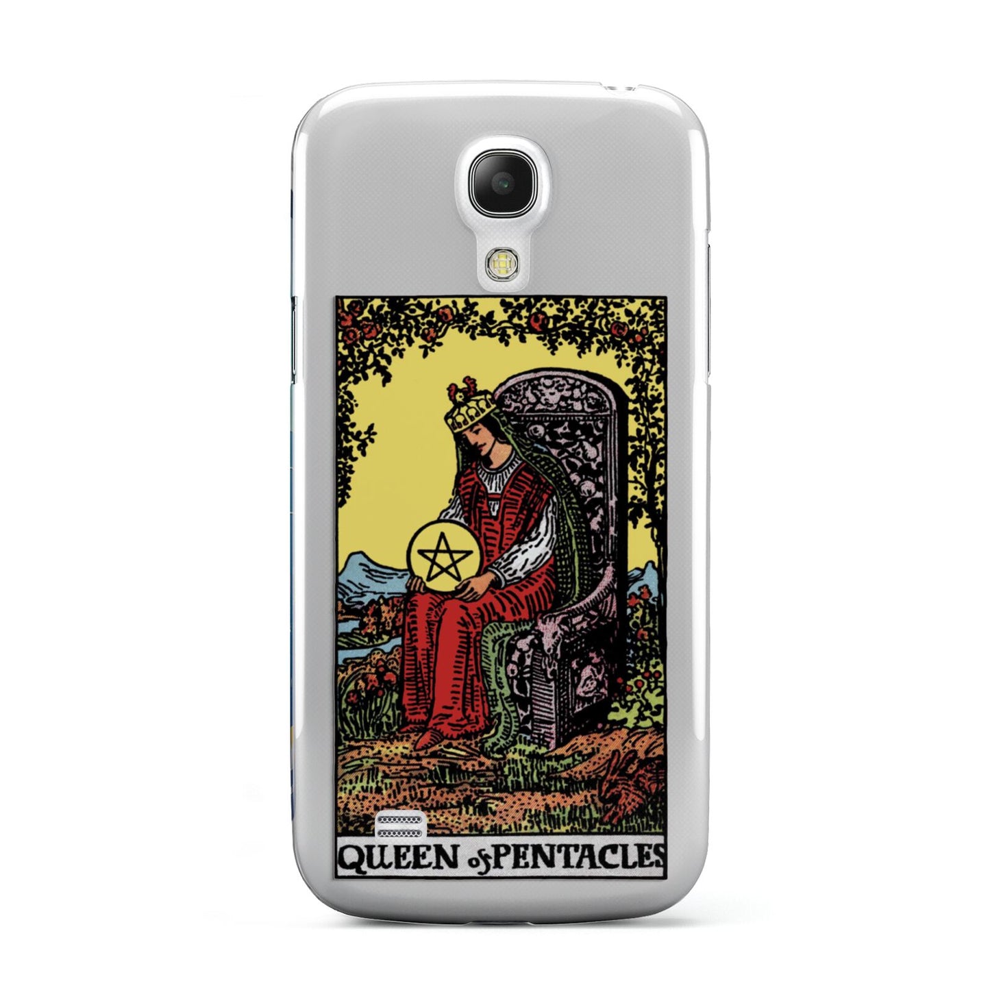 Queen of Pentacles Tarot Card Samsung Galaxy S4 Mini Case