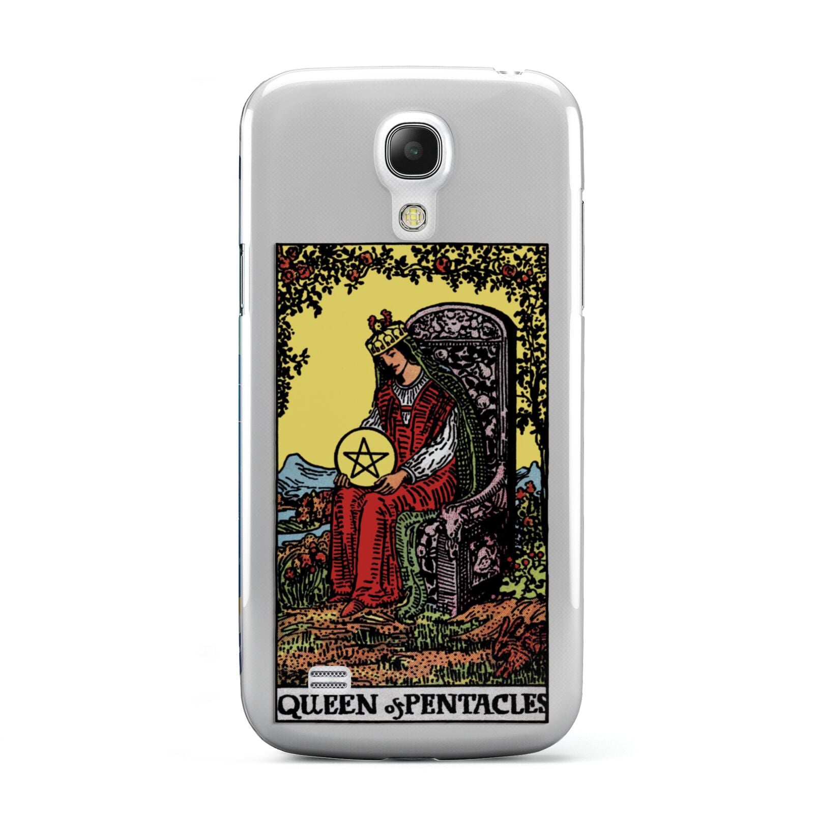 Queen of Pentacles Tarot Card Samsung Galaxy S4 Mini Case