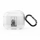 Queen of Swords Monochrome AirPods Clear Case 3rd Gen