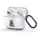 Queen of Swords Monochrome AirPods Glitter Case 3rd Gen Side Image