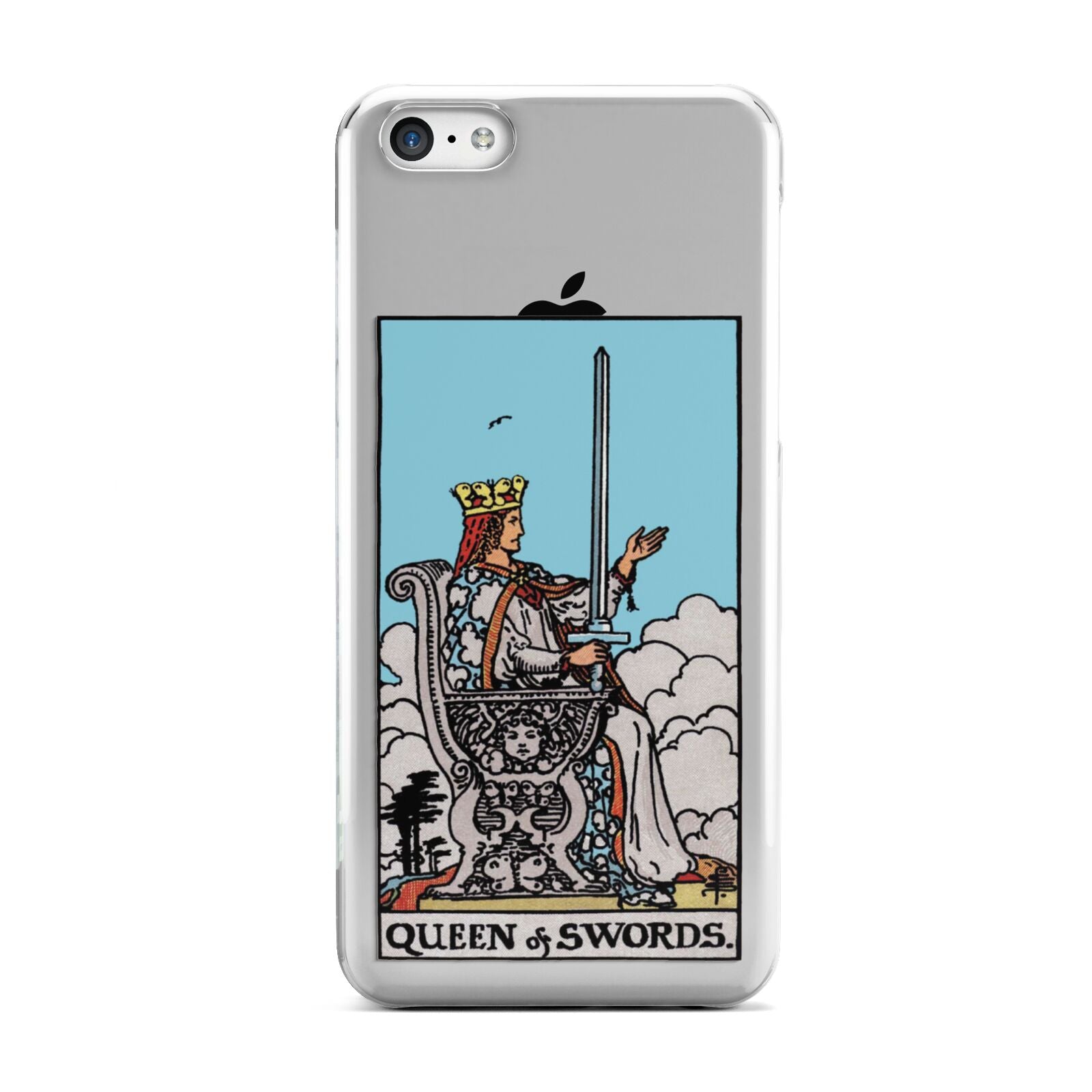 Queen of Swords Tarot Card Apple iPhone 5c Case