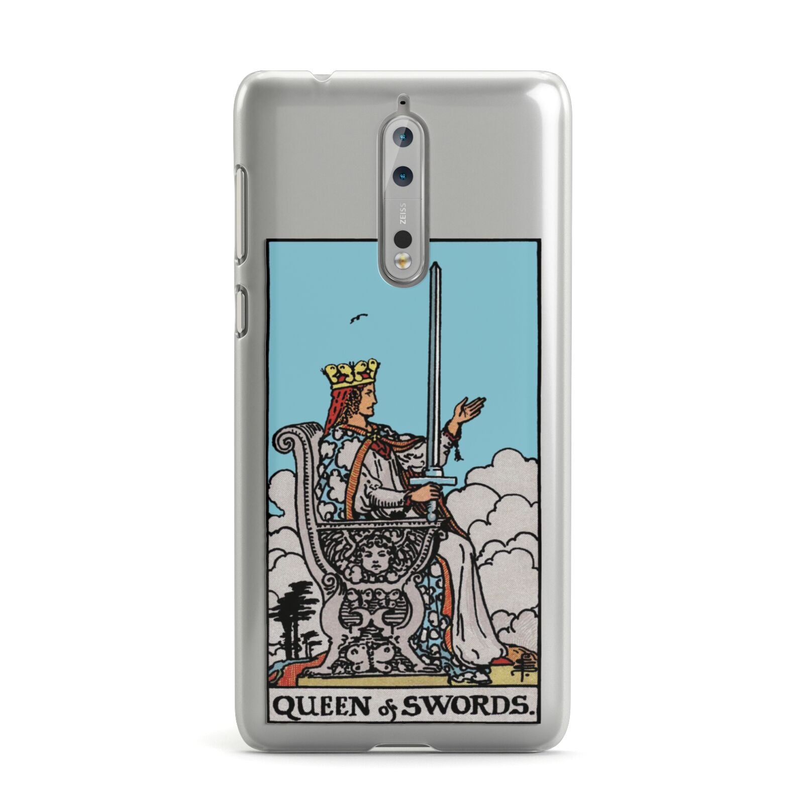 Queen of Swords Tarot Card Nokia Case