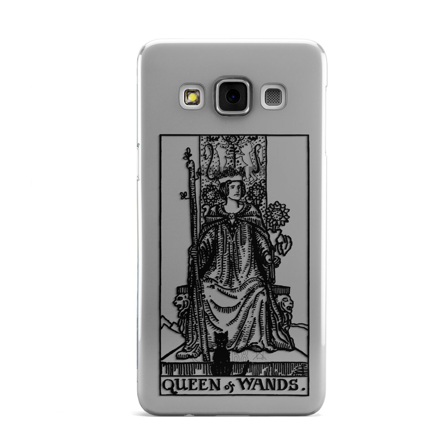 Queen of Wands Monochrome Samsung Galaxy A3 Case