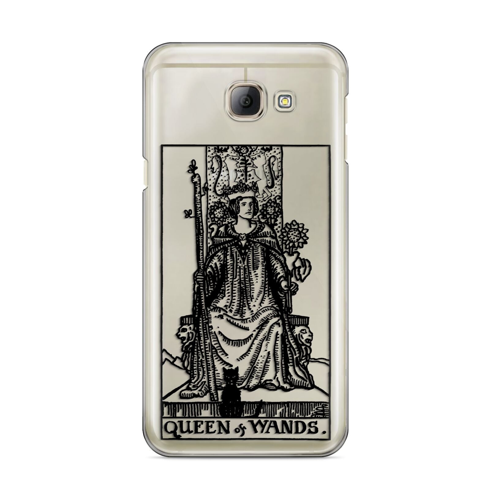 Queen of Wands Monochrome Samsung Galaxy A8 2016 Case