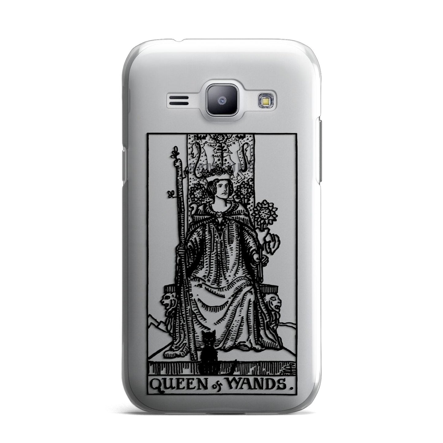 Queen of Wands Monochrome Samsung Galaxy J1 2015 Case
