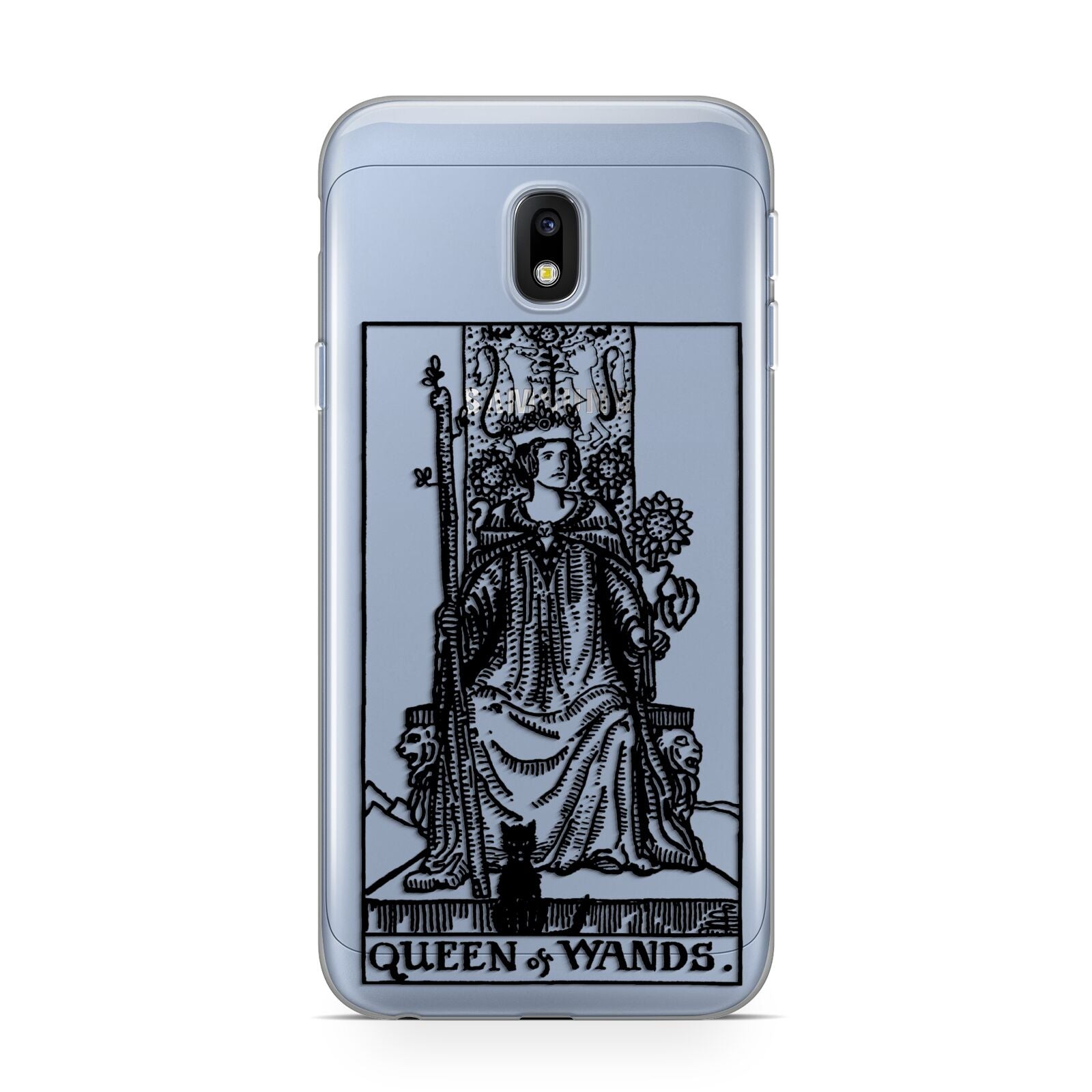 Queen of Wands Monochrome Samsung Galaxy J3 2017 Case