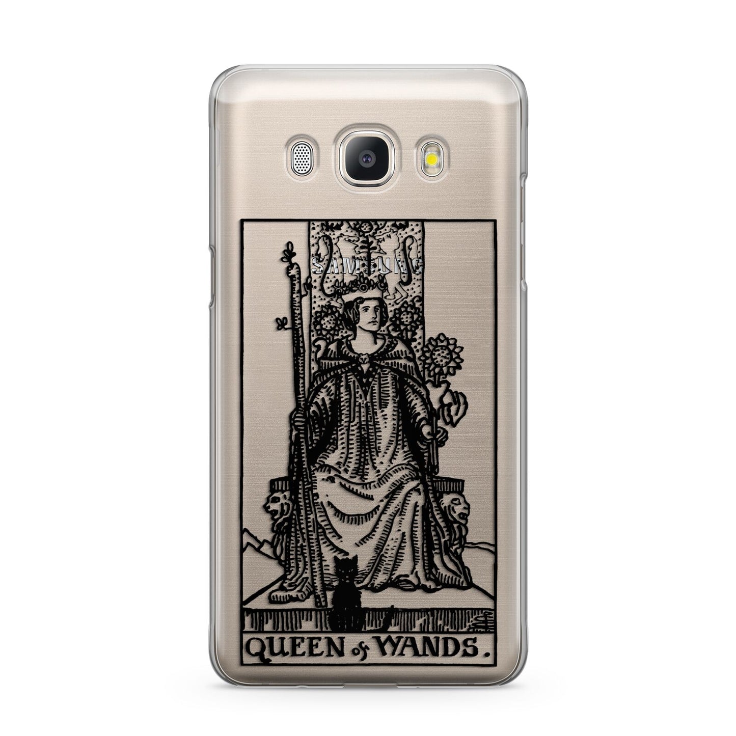 Queen of Wands Monochrome Samsung Galaxy J5 2016 Case