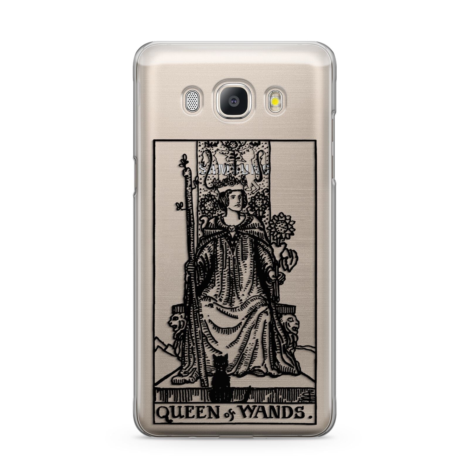 Queen of Wands Monochrome Samsung Galaxy J5 2016 Case