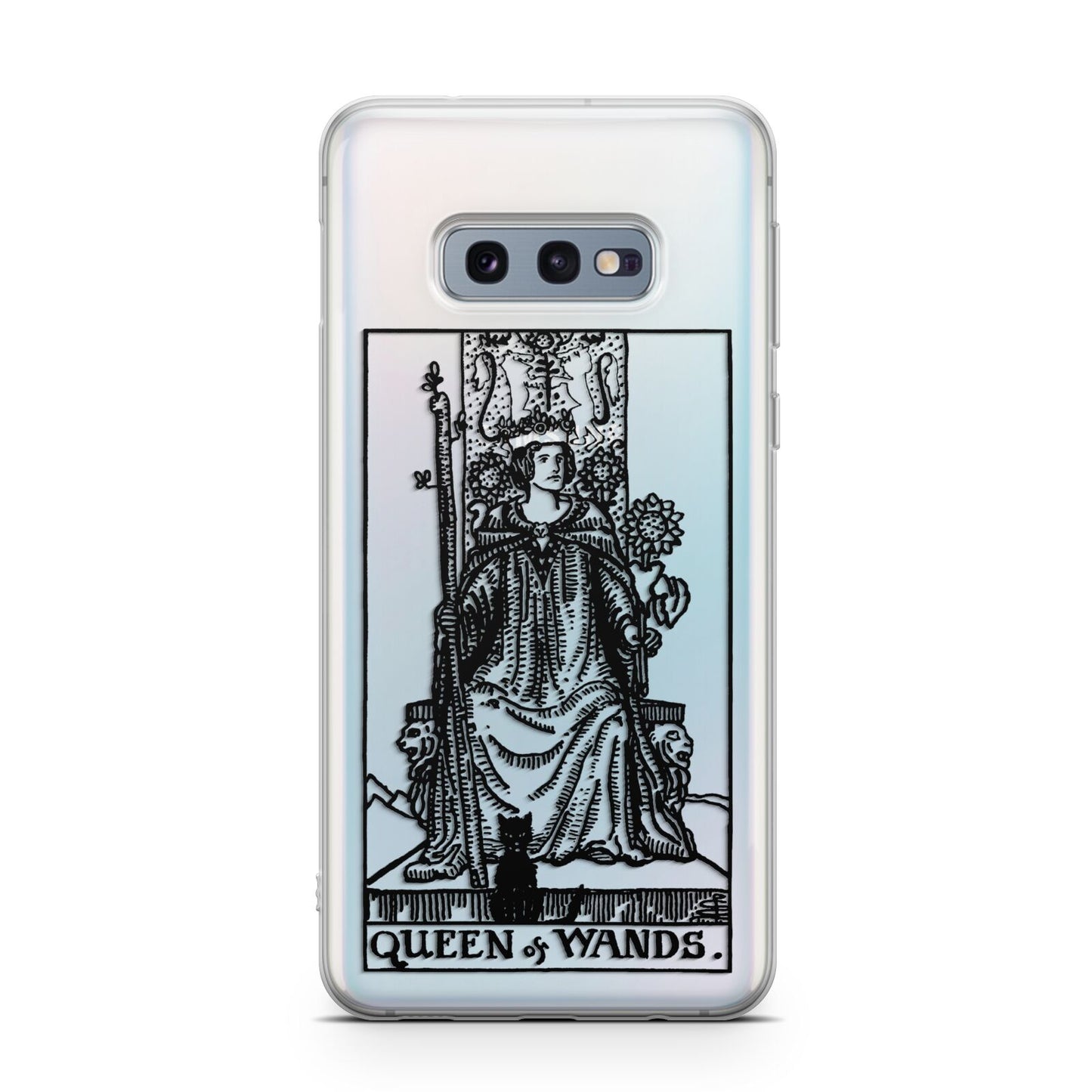 Queen of Wands Monochrome Samsung Galaxy S10E Case