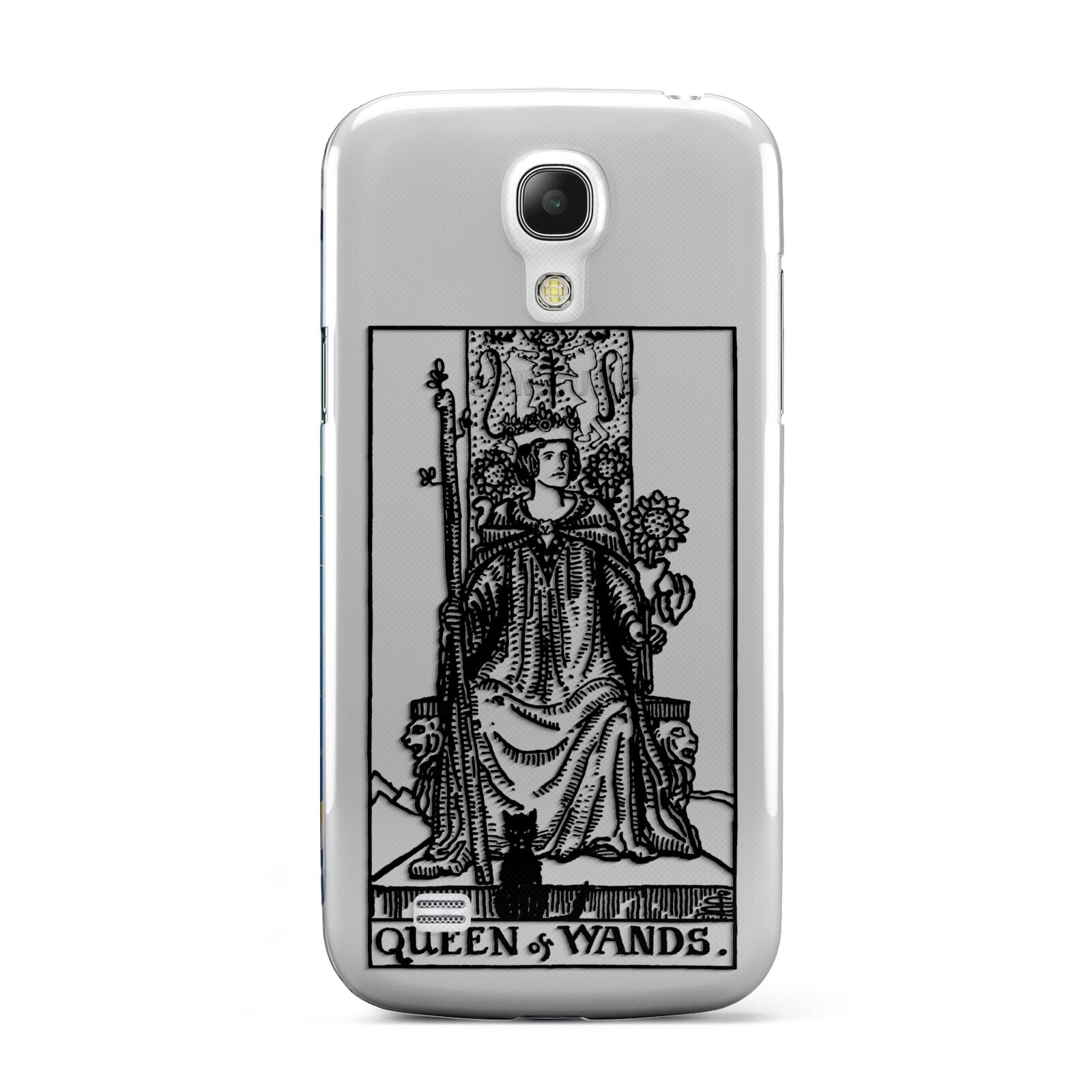 Queen of Wands Monochrome Samsung Galaxy S4 Mini Case