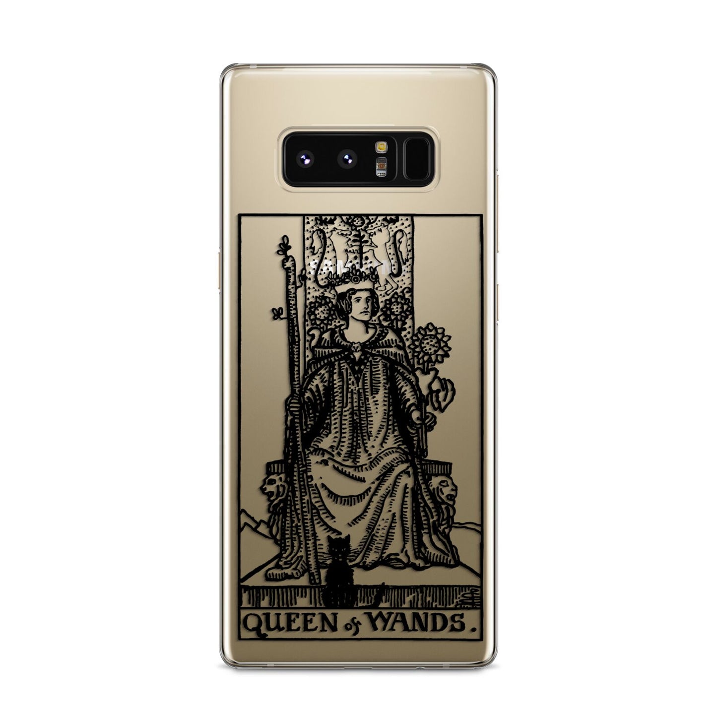 Queen of Wands Monochrome Samsung Galaxy S8 Case