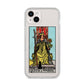 Queen of Wands Tarot Card iPhone 14 Plus Clear Tough Case Starlight