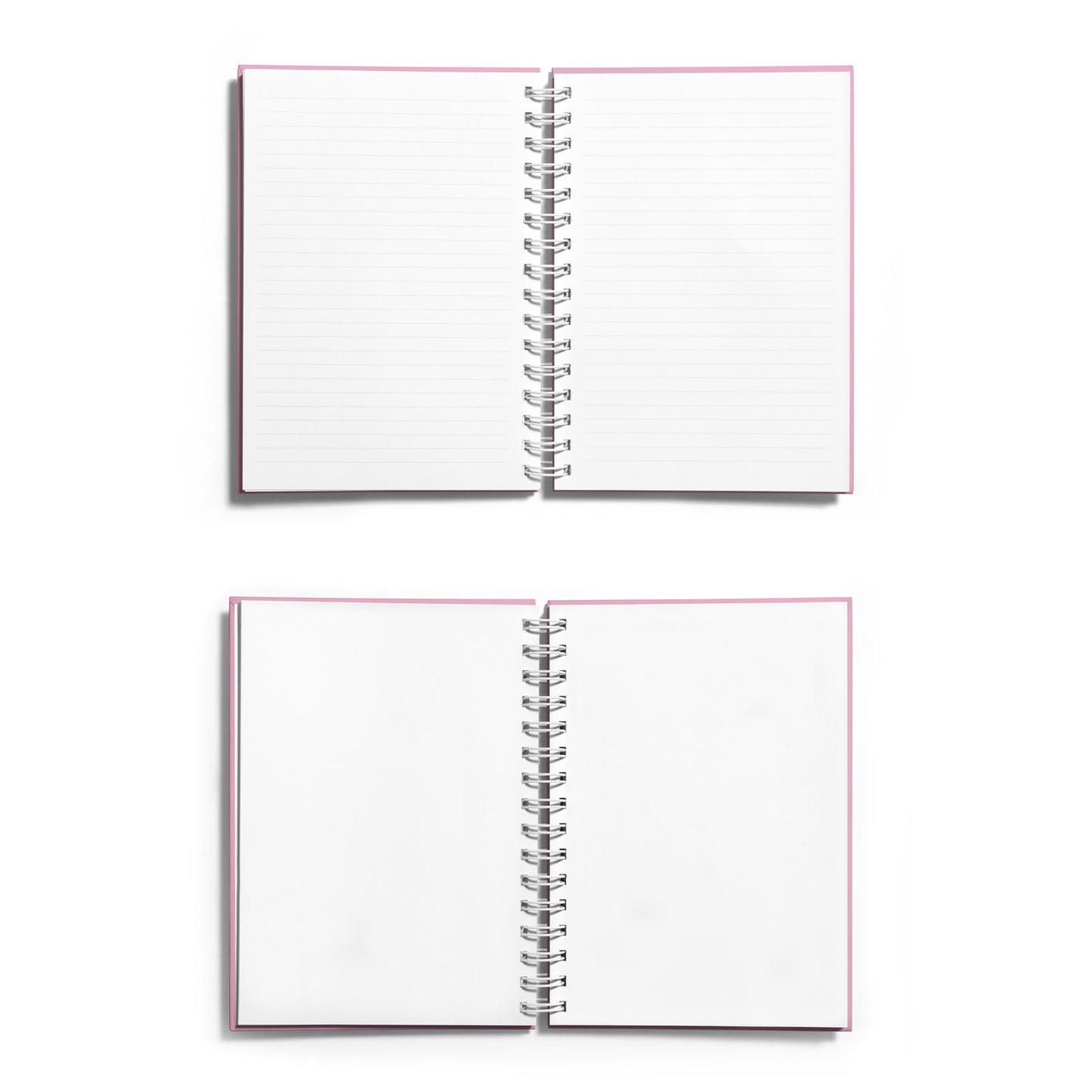 Personalised Red Foil I Love You Notebook Choice of Paper