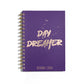 Personalised Rose Gold Foil Day Dreamer Notebook