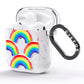 Rainbow AirPods Glitter Case Side Image